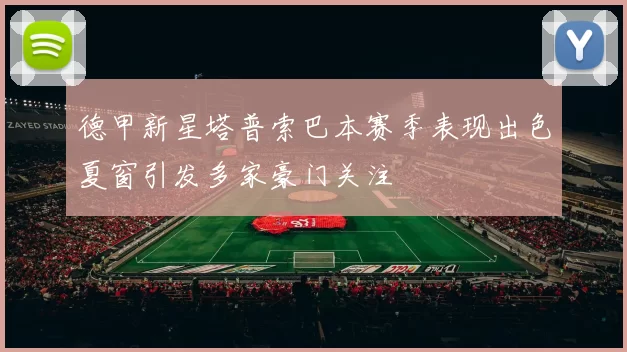 德甲新星塔普索巴本赛季表现出色夏窗引发多家豪门关注